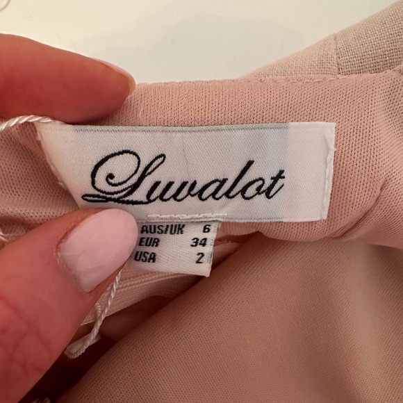 Baby Pink Mini Dress!! Worn only once! - Picture 3 of 3